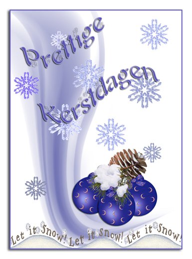 E-card Kerstmis & Nieuwjaar